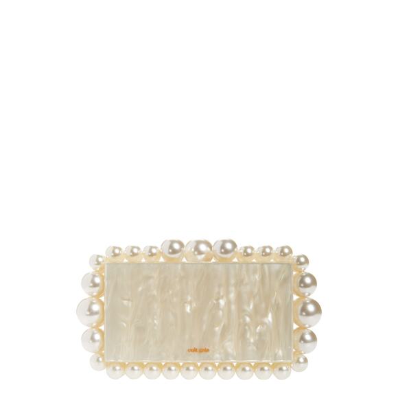cult gaia Handbags - Cult Gaia 'Eos' Beaded Acrylic Box Clutch